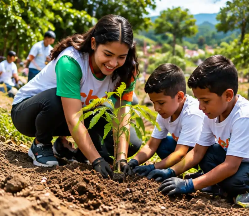 Actividad de cuidado y protección ambiental