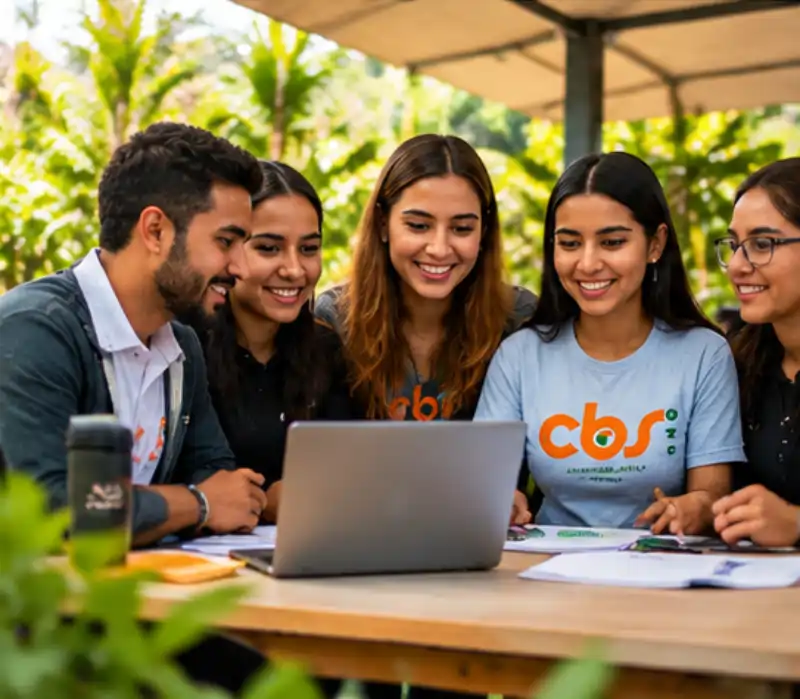 Actividad de acompañamiento comunitario a jóvenes